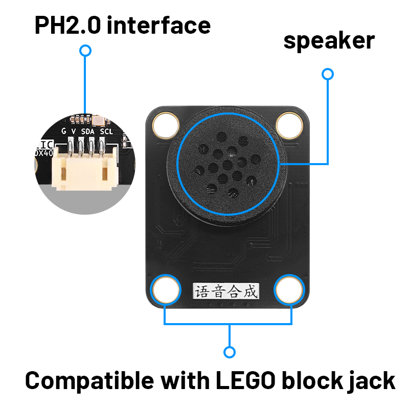 Emakefun Gravity Speech Synthe - đánh giá và giá Smart Home Micro Bit