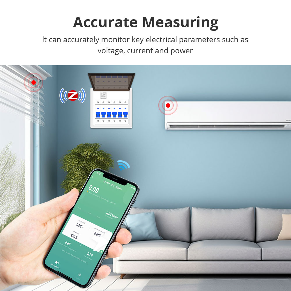 Zemismart Smart Energy Meter Z - đánh giá và giá Smart Home Orvibo