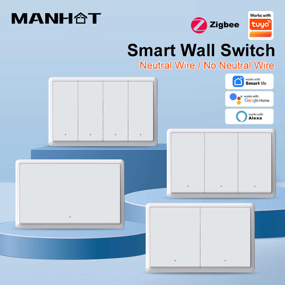 MANHOT ZigBee3.0 Smart Switch  - đánh giá và giá Smart Light Switch