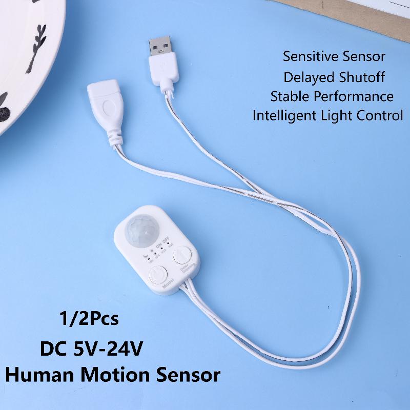 1Pcs DC 5V-24V USB PIR Human M - đánh giá và giá Pir Motion Sensor