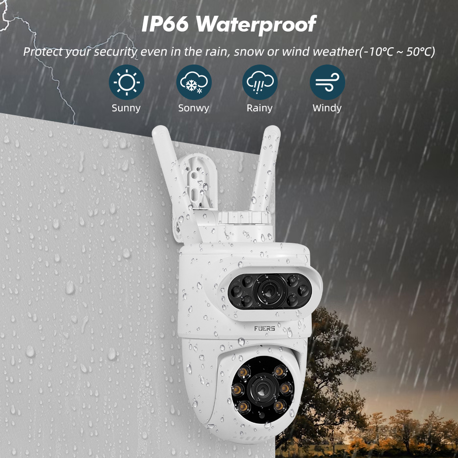 FUERS 5K 10MP Dual Lens IP Cam - đánh giá và giá Smart Home Camera Ezviz
